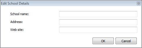 Initialize School Server (Continued): 1) To edit School information Initialize Settings Step1: Click Edit.