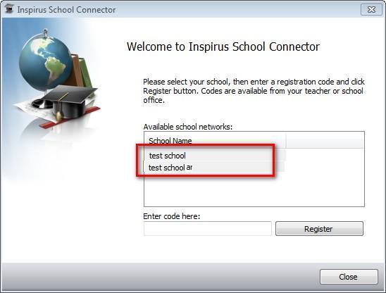 In School Mode 1. Student-side connects to the Server 1) Make sure that the student-side is in the same network as the Server.