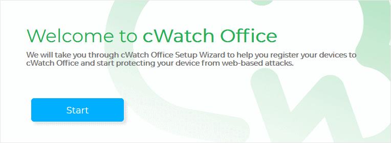 Click 'Start' to start the Device/Network enrollment wizard. See Add Networks and Devices for guidance on adding networks and devices to be protected 1.