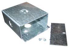 Fixture Mounting Box - Includes rigid box to