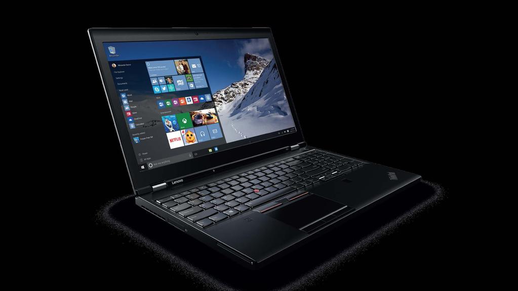 4K IPS display with 100% color gamut ThinkPad P51 Lenovo's next level performance mobile workstation.