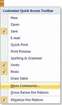 20 Introducing Office 2007 The Save As dialog will open the first time you click Save for a new document (see