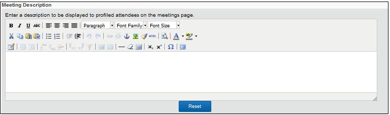 location. Select (enable) this check box to use Meeting Match. These fields capture attendees booking travel reservations outside of the registration process.