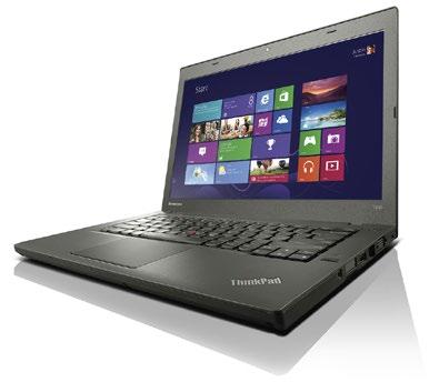 THINKPAD T440 A workhorse in ultrabook clothing. Work anywhere from the library to the lunchroom Spill-resistant keyboard, mini DisplayPort, VGA, USB 3.