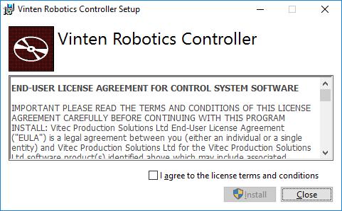 VRC Installation Guide 1. Overview The VRC software is provided as a Windows Installer Package containing the components required to control robotic equipment.