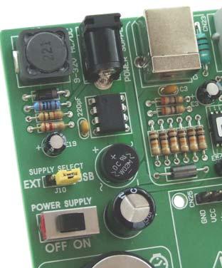 The external power supply can be AC or DC, while power supply voltage ranges from 9V to 32V.