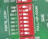 9 All port pins are connected to LEDs and push buttons, which allows you to
