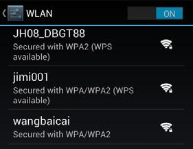 hotspot JH008_ + first 6 digit of the device UUID in WLAN settings.