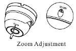 Chaptterr 2 IInsttallllattiion Step 6: Ajust the Zoom screw and the Focus screw with the screwdriver until you get the optimum image. 2.2CMS and IP-Tool Installation Find CMS software from CD and then double click Setup.