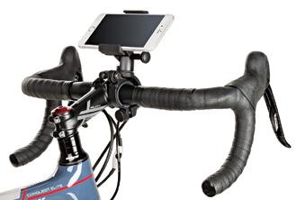 8in / 76 x 87 x 147mm GripTight Bike Mount PRO & Light Pack A rugged, multi-device mounting clamp with included white and red