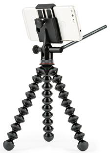 Mobile GripTight PRO Video Mount Professional grade smartphone mount for capturing smooth content, in landscape or portrait mode for