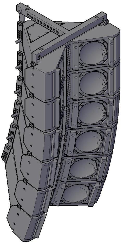 INSTALLATION AND WIRING ST17is a line array system designed for vertical