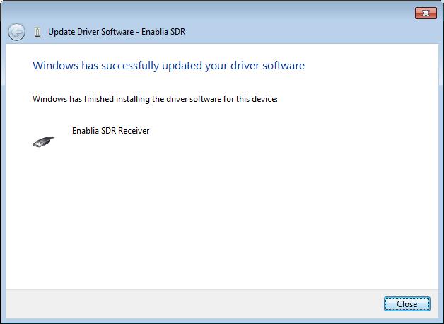 21. Run the TitanSDR software by double clicking the icon on your desktop and wait for application to open.