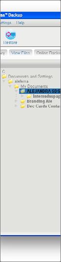 Restoring Files & Folders YuuWaa Backup