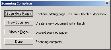6. If you have not already done so, place the documents in the scanners hopper. 7. In the white space area on the right side of the window, right mouse click to access the scanning menu. 8.