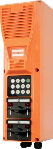 Digital Explosion-proof Intercom Stations DX/DXE 0x5 Series Features and Functions For use in explosive (hazardous) areas of Ex zone 1 and 2 Equipment group and