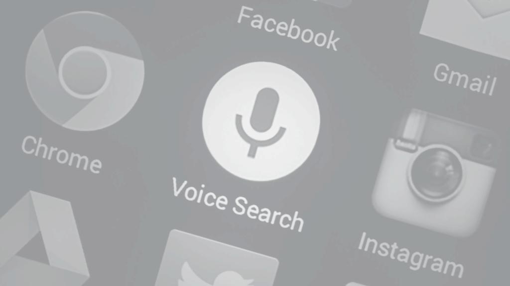 VOICE SEARCH Two Types of Voice Search Screen-less Voice Assistant Search (think Google Home, which provides responses to your questions) Dictated Search provides voice command to pull up search