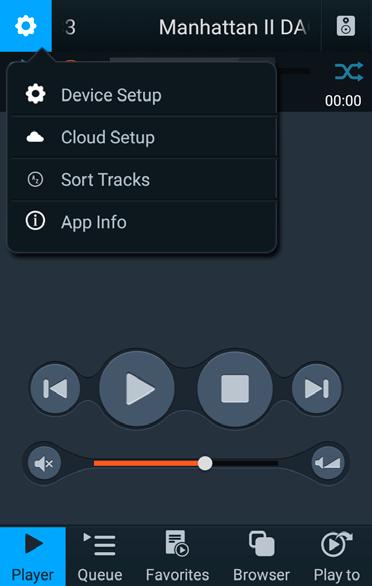 Still, you can use Apple Remote or change volume through the Manhattan knob. When using Roon the user interface is Roon Server or Roon Remote. 7.