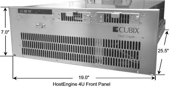 HostEngine 4U Host Computer User Guide HostEngine 4U computer features Intel Xeon E5-2600v3 Series (Haswell) dual-processors with the Intel C612 chipset.