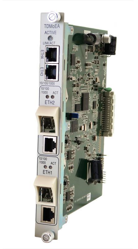 Interface Card for Series Features Hot pluggable interface card for /B/C series Four ports for WAN or LAN port assignment Bandwidth up to 4 x 2 M and support N x 64K bps Two combo Gigabit (GbE) with