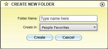 At this point you can create a new folder if you need to: 1. Click on the New Folder button. 2. Name your folder. 3.