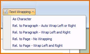 There are five options available for formatting the way