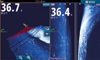 STRUCTURESCAN StructureScan 3D StructureScan 3D is powered by a multibeam sonar technology that produces revealing images with stunning detail by converting scans of underwater terrain and