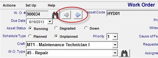 Finding a Work Order With the Work Order Finder Utility 8. To select a work order to view and edit its details, click Select.