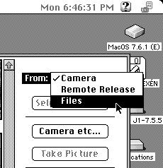 OPERATING THE SOFTWARE DELETING COPIED IMAGES FROM THE MACINTOSH HARD DRIVE The following dialog box will appear. Some or all of the images can be deleted from the Macintosh hard drive.