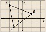 Ex ) Classify DEF as scalene, isosceles, or equilateral. Ex 3) Find the midpoint of the segment joining, 3 and 4,.