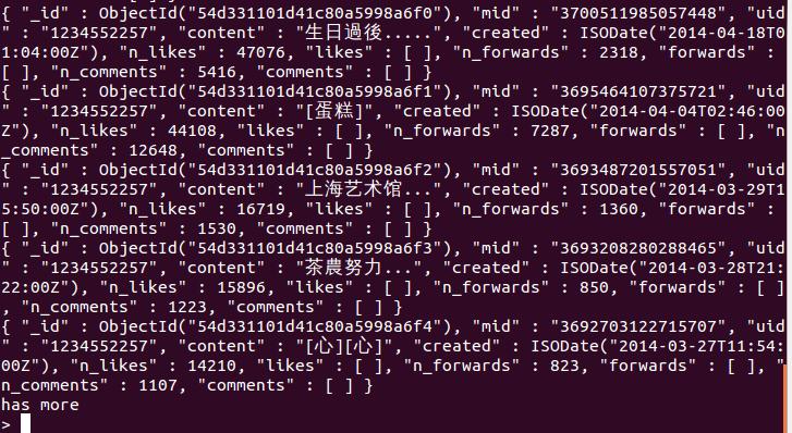 Modify a Sina weibo crawler The link of this crawler (implement by python ) Link: