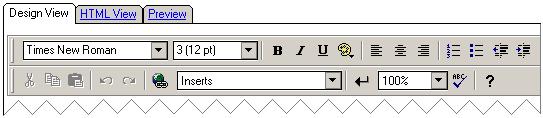ebay Turbo Lister User Guide Version: 1.0 Designing with the Design Tools At the top of the Design View panel is a standard Windows formatting toolbar.