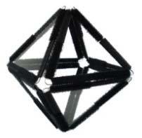 pyramid, octahedron, square