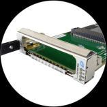 5 GSPS 5 GHz Full Power Input Bandwidth (-3dB) FMC229 FPGA Mezzanine Card (FMC) per VITA 57 Wideband Quadrature Modulator Quad DAC16-bit
