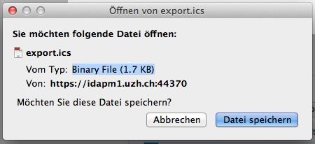 Exporting the Schedule Then click and choose "Save