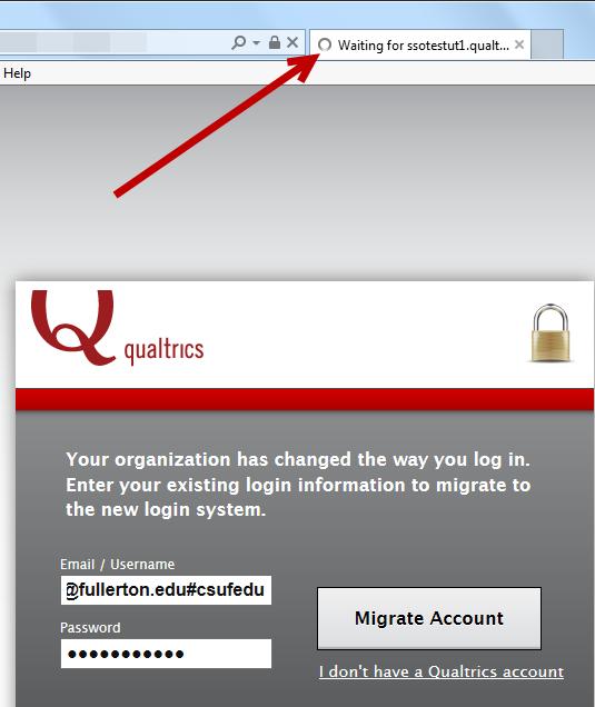 Step 4a: It may take several minutes for your account to migrate.
