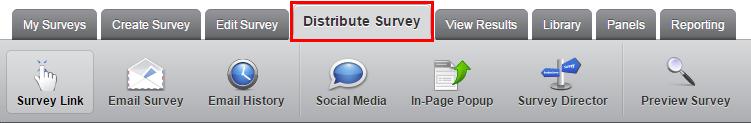 G. Distribute Survey A survey must be activated before you can collect data from respondents.