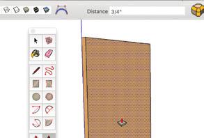 You can set up the program to skip the welcome screen and go directly to a blank screen for a new model. You can customize the template to suit your style. To learn how, go to help.sketchup.