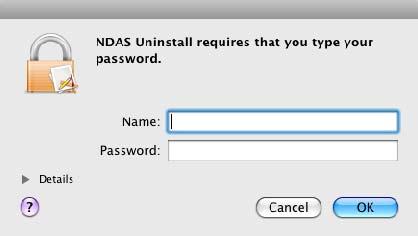 Chapter 8 Uninstall Insert the included NDAS Installation CD into your