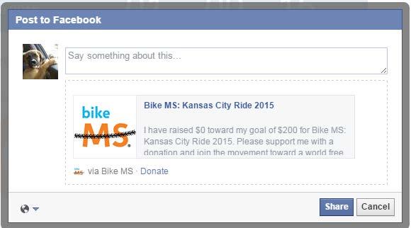 With our new Bike MS mobile app, you can raise funds on the go from your smartphone or other mobile device!