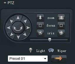 7, and re-clicking PTZ tag again will hide the panel.