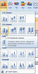 Creating a Column Chart Creating a Column Chart With ExcelS3-04.