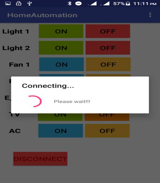 E. Design Home Automation App The most important feature of our designed application is to hide several processes from the user