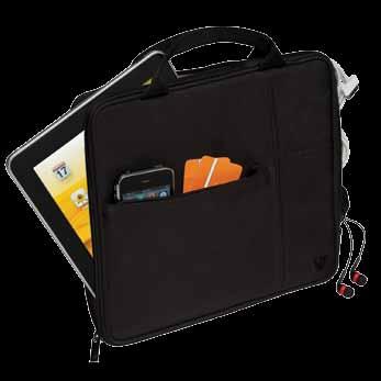 Attaché Slim Cases Key features include holding an ipad and front and back pocket slits to comfortably