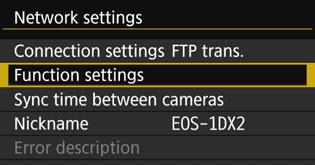 Transferring Images Individually Automatic Image Transfer After Each Shot An image can be automatically transferred to the FTP server immediately after shooting.