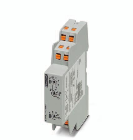(-PT) Multifunctional time relay with various functions and adjustable times Data sheet 106395_en_02 PHOENIX CONTACT 20-06-08 1 Description Requirements pertaining to safety and system availability