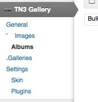 Working with Galleries Galleries are collections of one or more albums.