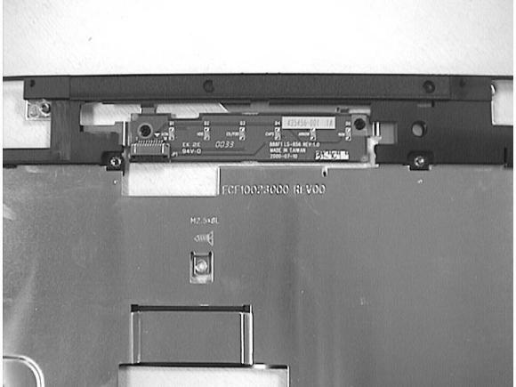 LED BOARD REMOVAL CPU lock slot Lock 1.