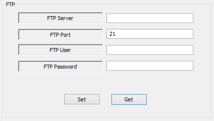 5.9 FTP setting Here you can set your FTP server settings to enable recording to FTP server 20 ENGLISH Example