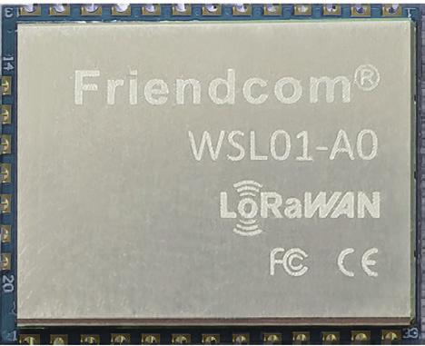 LoRaWAN Module Friendcom LoRaWAN series modules are designed for low power consumption and small size.
